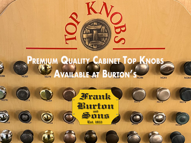 Premium Quality Cabinet Top Knobs