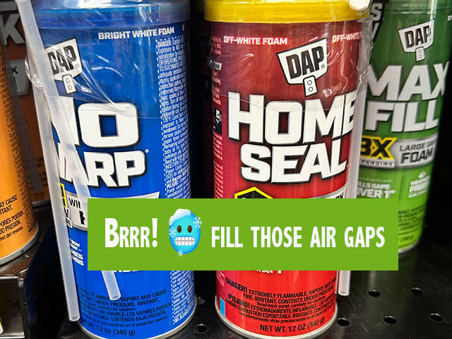 Brrr! 🥶 Fill Those Air Gaps